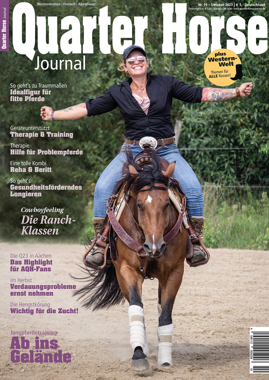 Das monatliche Magazin für Westernreiten › Quarter Horse Journal